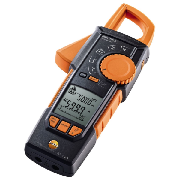Alicate Amperímetro True-RMS Bluetooth com Medição de Temperatura | Testo 770-3 - Imagem 3