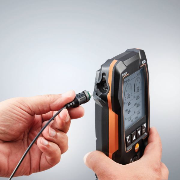Manifold Digital Inteligente com Bluetooth e Bloco de Válvulas de 2 Vias | Testo 550S - Imagem 7