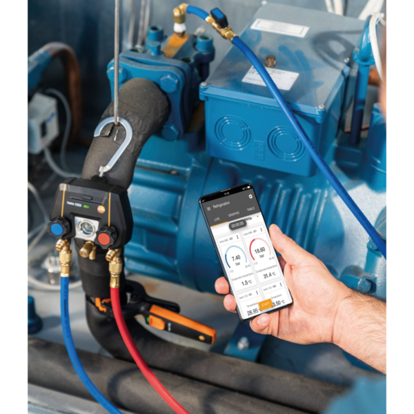 Manifold Digital de 2 Vias com Bluetooth | Testo 550i