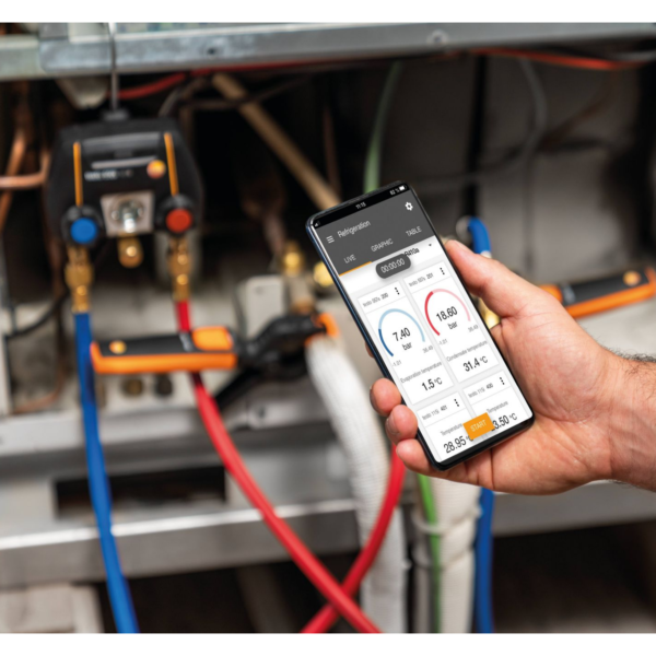 Manifold Digital de 2 Vias com Bluetooth | Testo 550i
