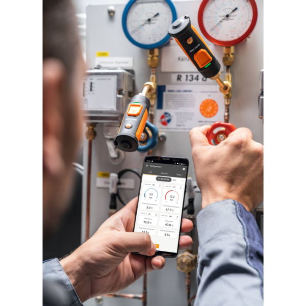 Medidor de Alta Pressão Com Bluetooth Operado Via Smartphone | Testo 549i - Imagem 6