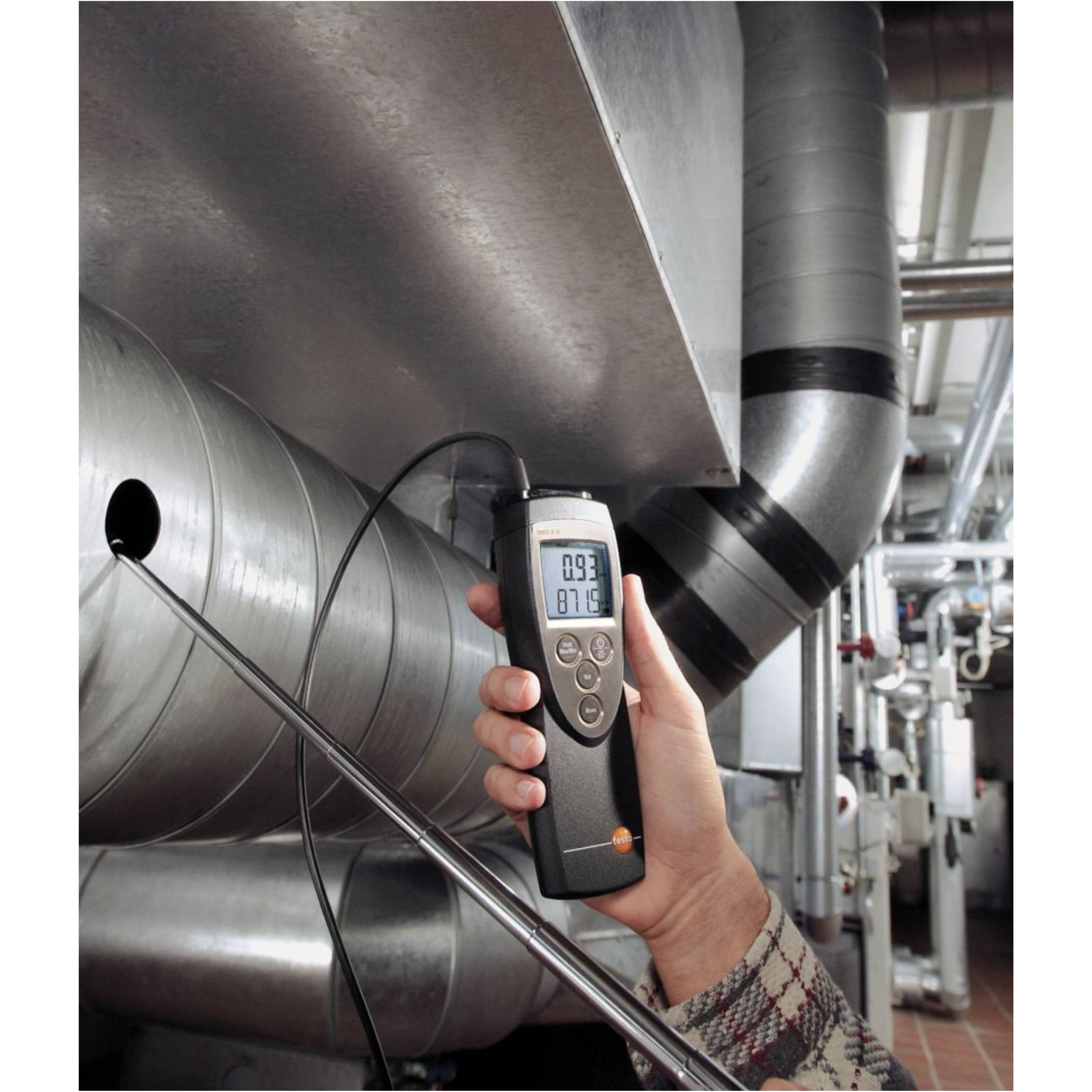 Termo-Anemômetro Velocidade / Fluxo de Ar | Testo 425 - Imagem 2