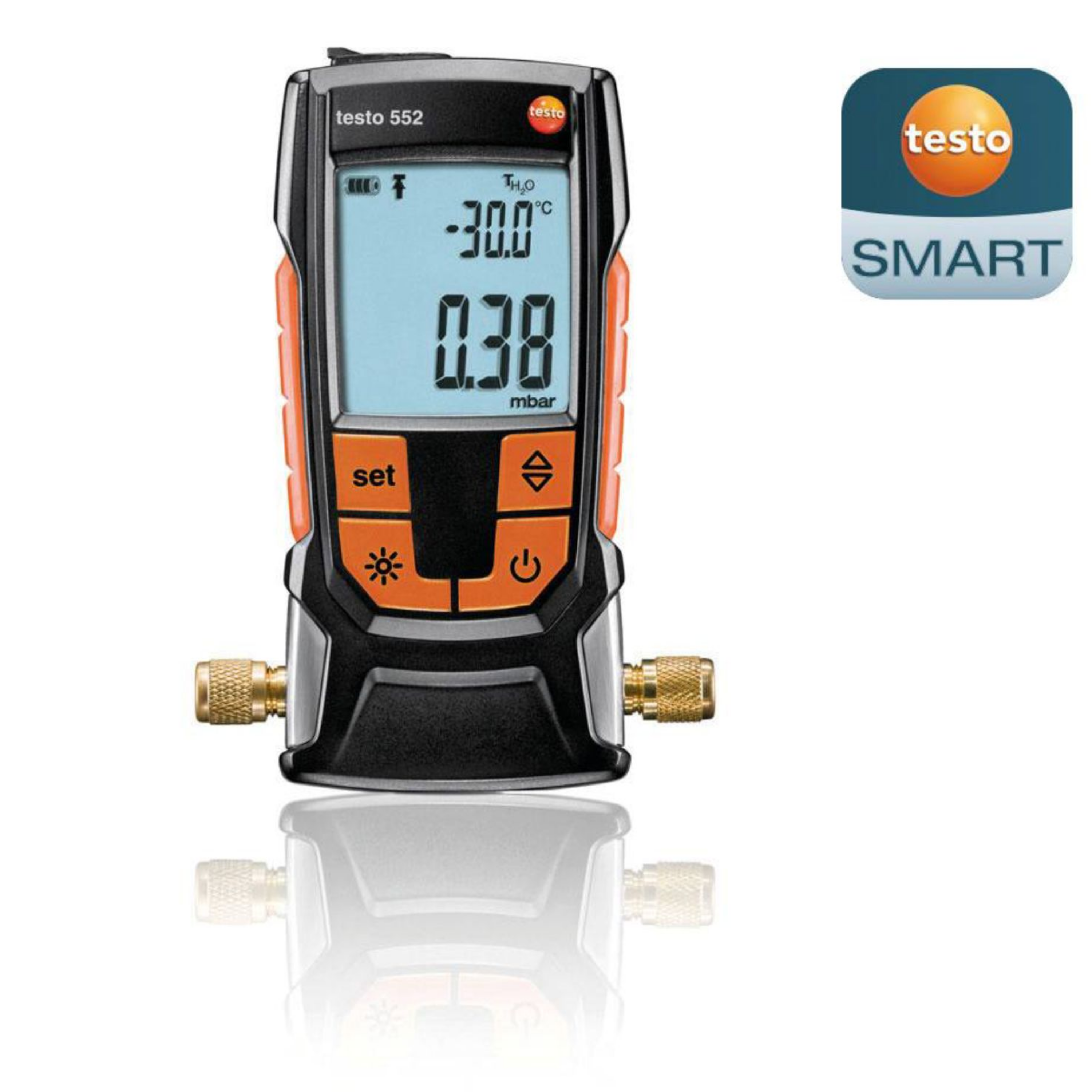 Vacuômetro Digital com Bluetooth para Sistema de Refrigeração | Testo 552 - Imagem 2